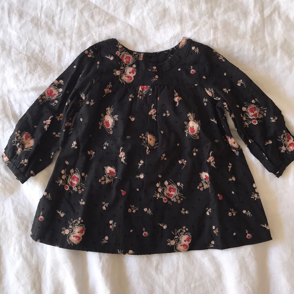 Bonpoint Floral Baby Dress 6m